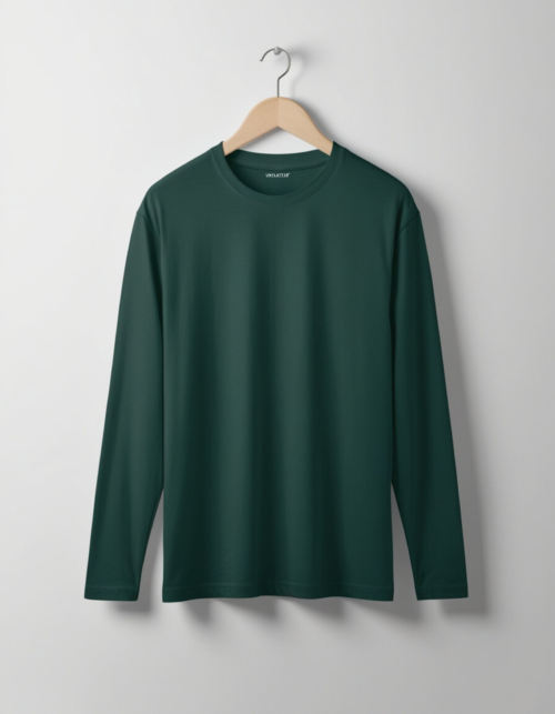 Emerald Green Full Sleeve Solid