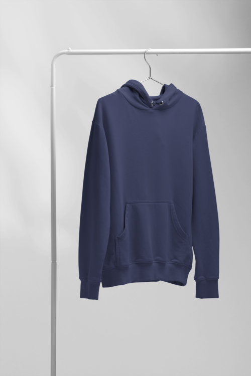 UNISEX-OVERSIZED-HOODIE-NAVY-BLUE-FRONT