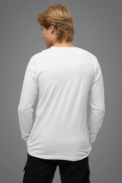 Ivory White Full Sleeve Solid - Image 2