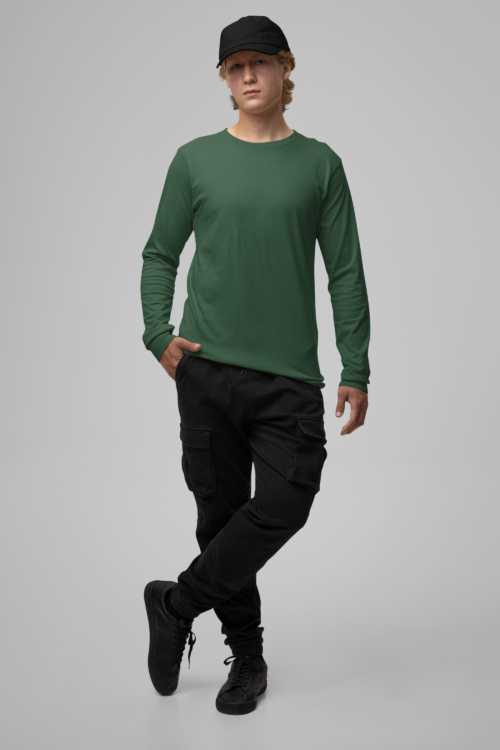 Emerald Green Full Sleeve Solid - Image 6