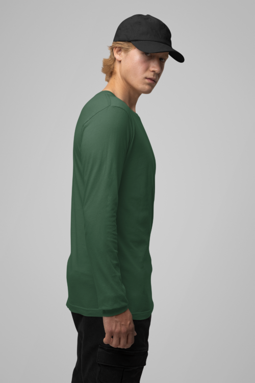 Emerald Green Full Sleeve Solid - Image 2