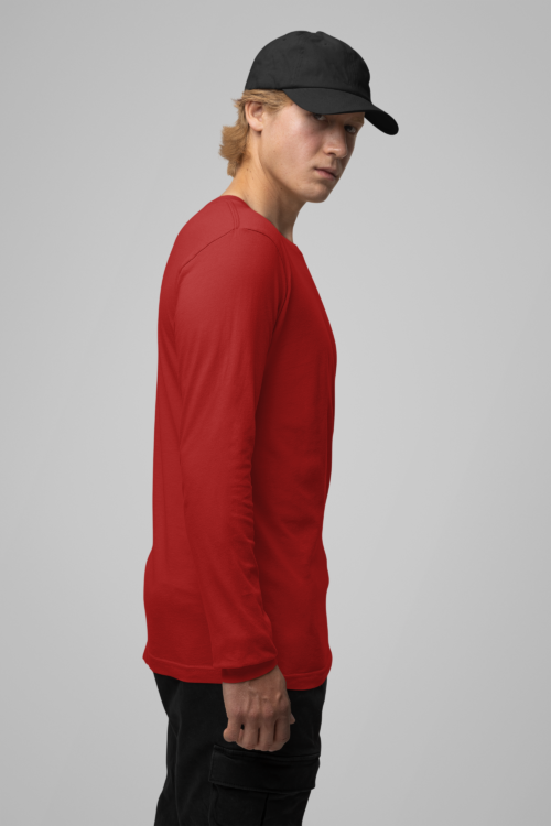 Inferno Red Full Sleeve Solid - Image 6