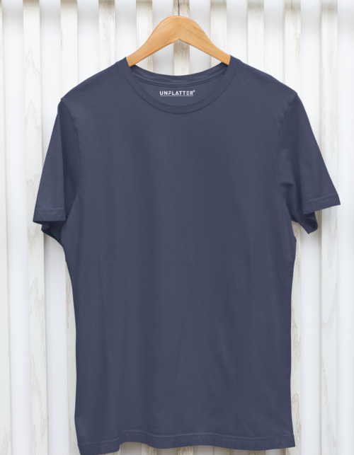 Unisex Supima T-Shirts-Navy Blue