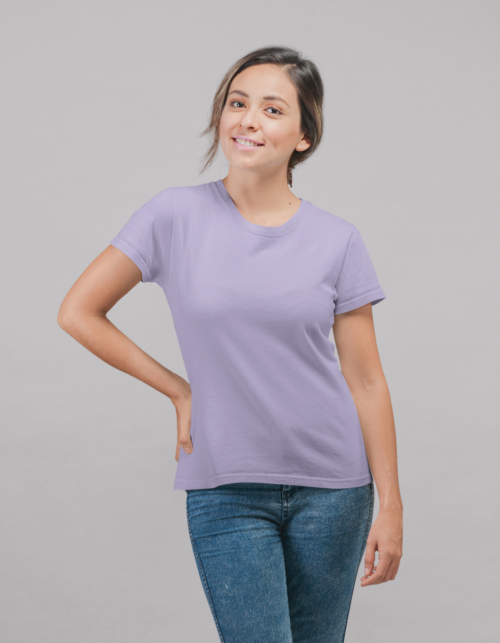 Unisex Supima T-Shirts-Lavender - Image 5