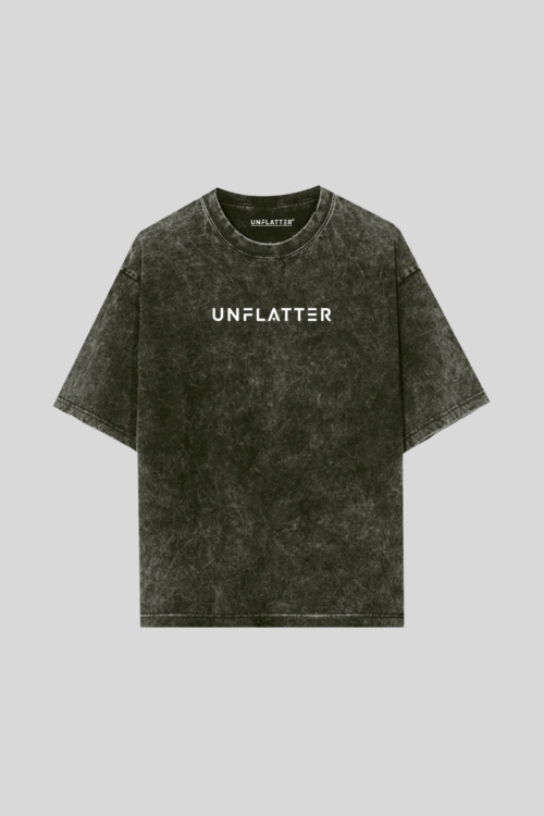 Puffed Unflatter Acid Wash Tee - Image 3