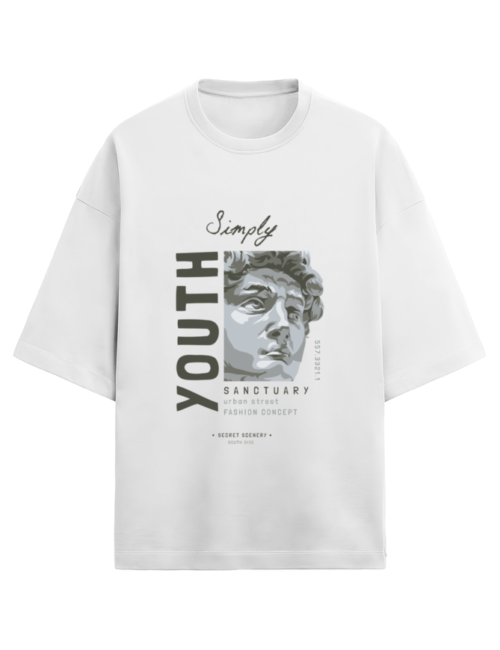 Unisex Terry Oversized T-Shirt-YOUTH