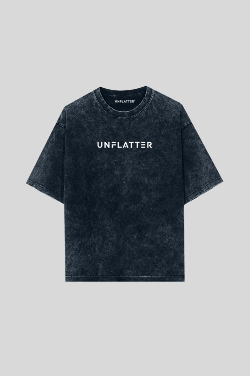 Puffed Unflatter Acid Wash Tee - Image 2