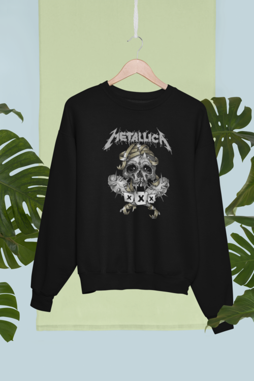 Unisex Sweatshirts-METALLICA - Image 2