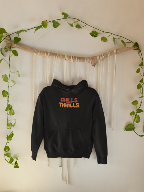 Chills & Thrills - Black Hoodie - Image 4