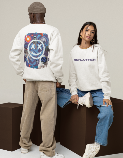 Orbit Explorer White Sweatshirt